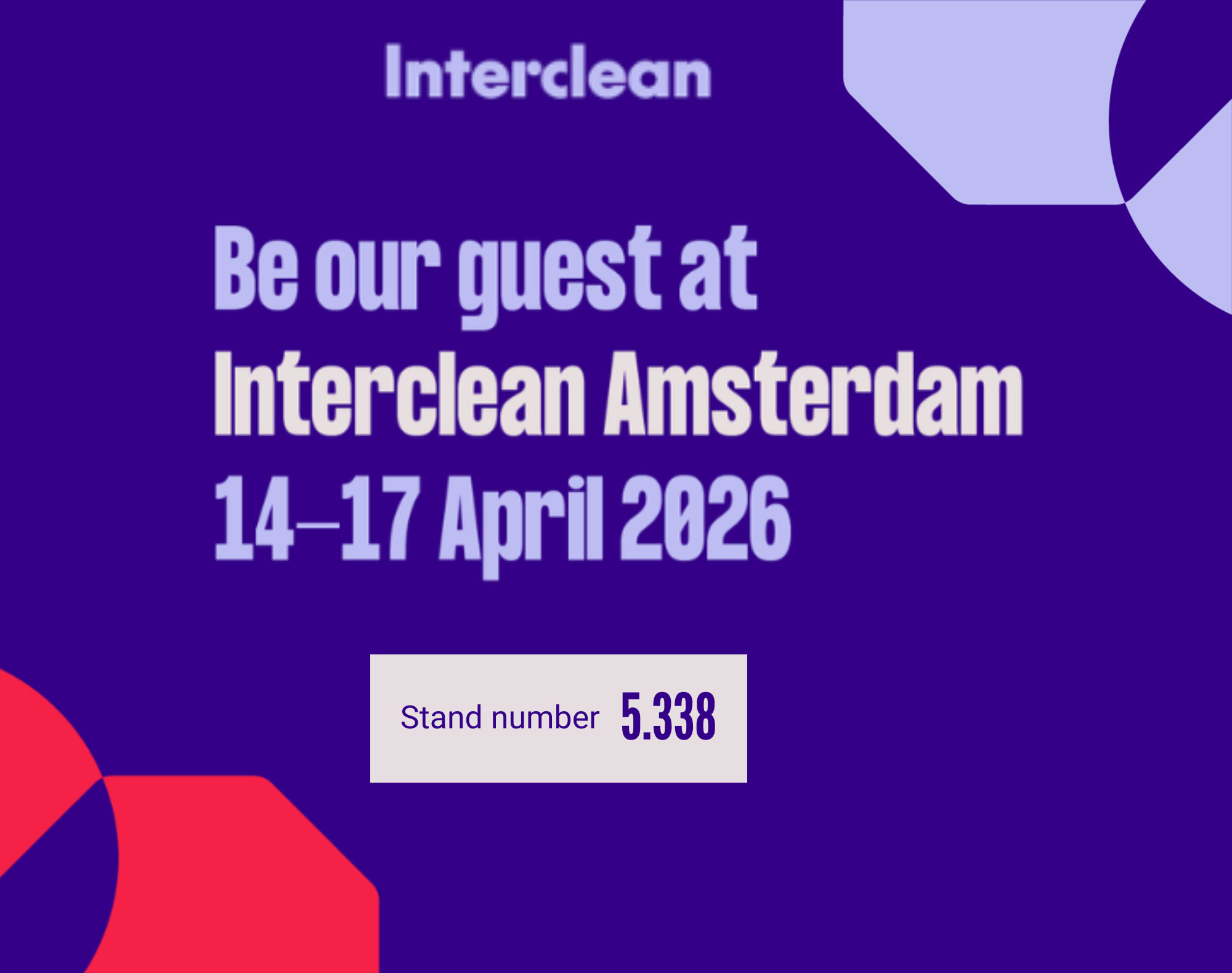 Interclean 2026